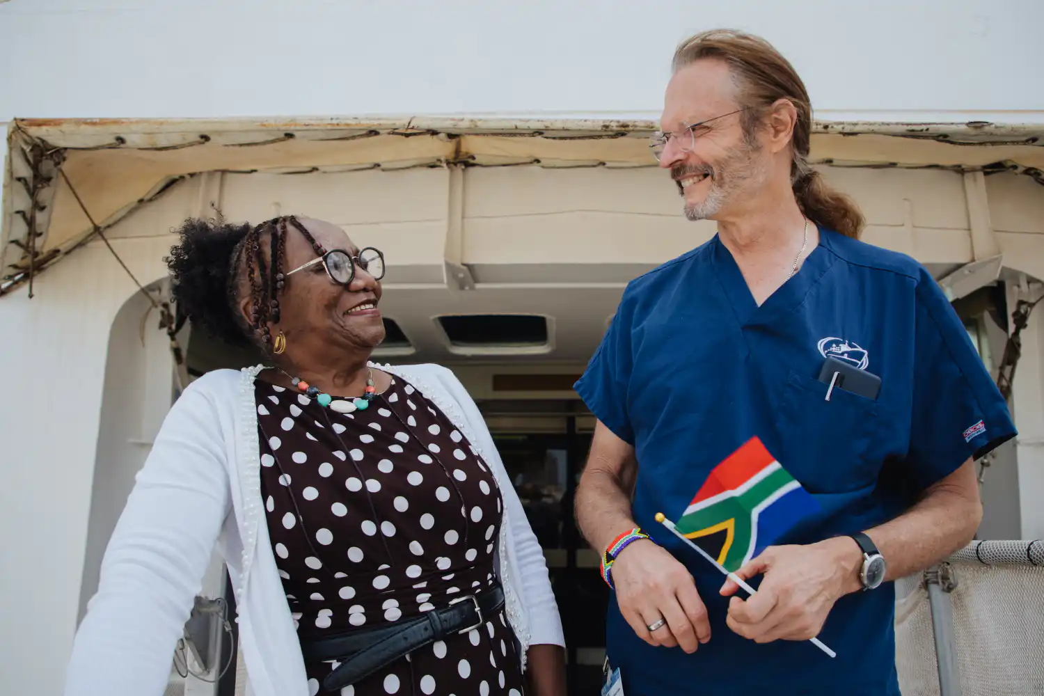 A Beautiful Reunion: Donna Makoboka’s Mercy Ships Story