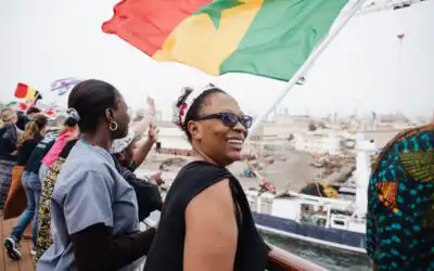 One Port, Two Nations: The Global Mercy™ Arrives in Dakar