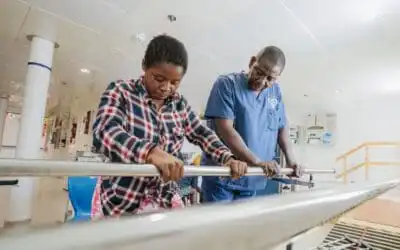 Sierra Leonean Physiotherapists Board the Global Mercy™ for Skills Enhancement