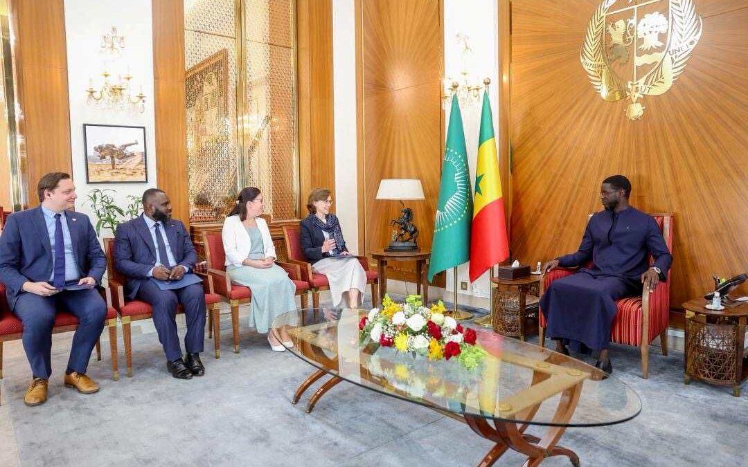 Jonathan Ziehli - Director of Diplomacy Gilchrist Koutob - Managing Director Africa Services Valérie Moser - Executive Assistant Dr. Michelle White - Chief Executive Officer His Excellency Mr. Bassirou Diomaye Faye, President of the Republic of Senegal