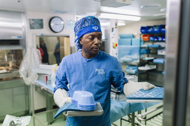 Raximo Momoh, Operating Room Sterile Processing Technician.