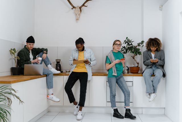 Group of Gen Z's