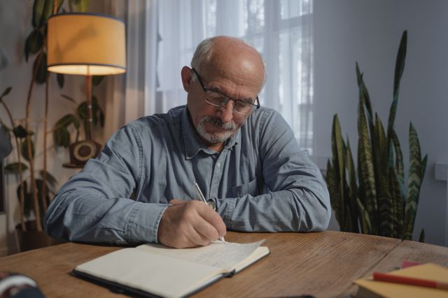 Man writing a Will