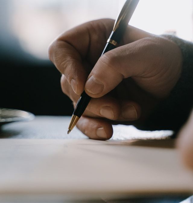 Writing a will