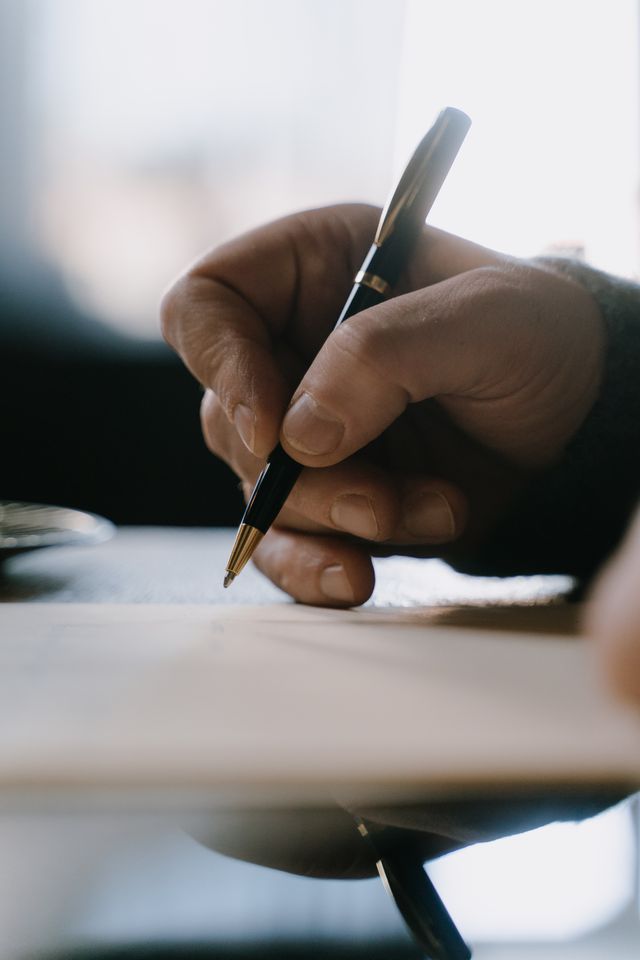 Writing a will